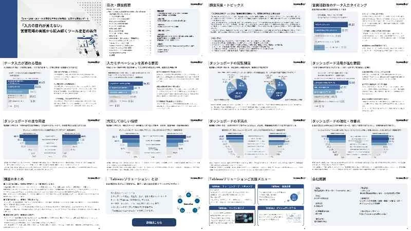 「営業部門におけるSFA・CRM・BIツールの課題と今後の活用展望」に関する調査_ホワイトペーパー