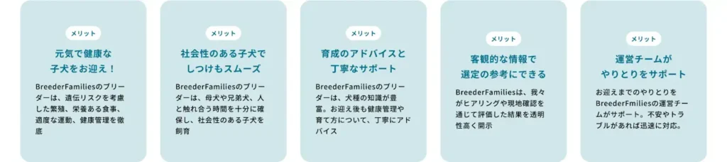 株式会社ペトリコウェル＿BreederFamilies