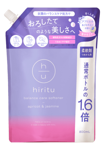 株式会社magicnumber＿ヒリツ バランスケアソフナー　詰め替え　アプリコット＆ジャスミン